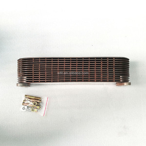 Pièces du système de refroidissement S12R-1, échangeur de chaleur pour refroidisseur d'huile, pour pièces de moteur marin - Product Image 5