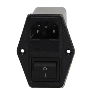 Filtro EMI Anzhou 3A con interruptor CW2C-3A-T, filtro de toma IEC con interruptor de encendido - Product Image 1