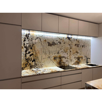 Newstar brésil vente en gros luxueux blanc naturel Patagonia Quartzite panneau mural translucide Quratzite cuisine comptoirs île