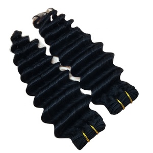 Capelli Umani Veri al 100% con Onde Profonde, Punte Piene e Spesse, Pacchetto da 100g per Donne - Product Image 4