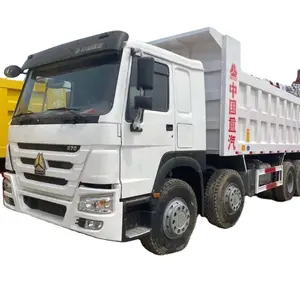 Sinotruck 사용 HO-WO 375hp 덤프 트럭 ZZ3257N3447A1, 371HP ,375HP, 380HP 20-30T 덤프 트럭