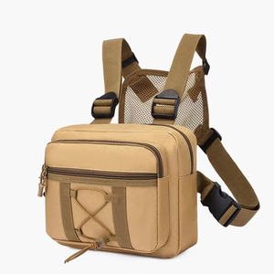 Tas rig dada taktis banyak saku, rompi pembawa piring tugas berat, rompi <span class=keywords><strong>harness</strong></span> taktis luar ruangan - Product Image 1