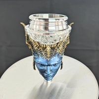 Usine en gros de haute qualité narguilé accessoires résine cristal tête narguilé bol shisha bol