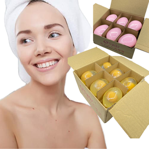 Miglior organico fatto a mano collagene sapone uovo antisettico pelle nera rimozione testina sbiancante sapone per la pulizia di base dell'hotel - Product Image 1