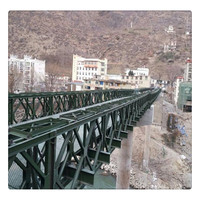 Puente Peatonal de Suspensión Bailey de Acero de Alta Resistencia para Talleres, Diseño Moderno
