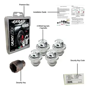 Chevrolet - Dadi di sicurezza GM Tracker Farad Italiani - Product Image 5