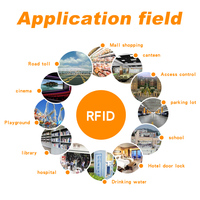 Lector RFID USB HF LF Compatible con Múltiples Sistemas para Programación de Tarjetas de Acceso de Estudio y Codificación de Datos de Etiquetas NFC Personalizadas
