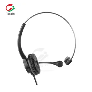 USB/3.5 plug Professional business over-ear call center Headphones with MIC for computer PC Laptop