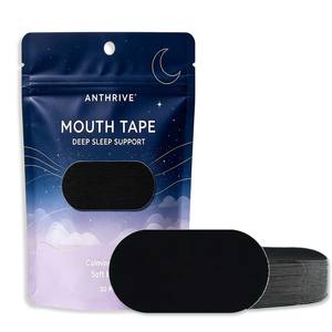 Anthrive - Muestra Gratuita de Parches Bucales Hipoalergénicos para Dormir, Paquete de 30 Unidades, para Mejorar la Calidad del Sueño y Detener los Ronquidos - Product Image 1