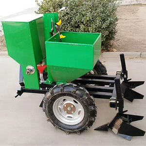 Semoir à pommes de terre vert à une rangée, entraîné par un tracteur, haute productivité, équipement agricole - Product Image 5