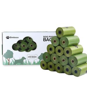 High Quality Popular Dog Waste Bags <b>Compostable</b> 100% Eco-Friendly Thick & Leak Proof Biodegradable Dog Poop Bags - Product Image 3