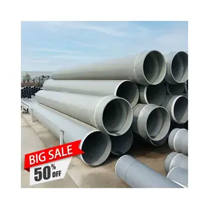 Zamanlama 40 pn10 110mm 150mm 200mm 5 inç 8 inç 10 inç yüksek basınçlı pvc yeraltı su tedarik borusu fiyatları su kaynağı