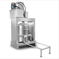 Commerciële 22L Capaciteit Handleiding Hydraulische Fruit Juicer/Hand Rvs Druif Persmachine/Kleine Druif Wijn Persmachine