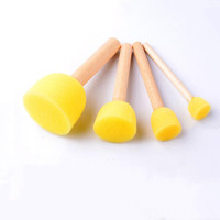 Pinceaux d'art pour enfants, éponges à tête de champignon en EVA, outils de tamponnage pour graffitis, éducation préscolaire, bricolage