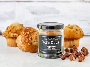 Vela Aromática Bofa Deez Nutz con Aroma a Pan de Plátano y Avellanas y Vainilla, Doble Vertido, 6 Onzas, 40 Horas de Duración - Product Image 5