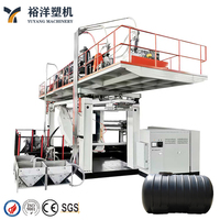Machine de soufflage par extrusion optimisée pour la production de grande volume de réservoirs d'eau en plastique HDPE à 14 couches de 2000 L