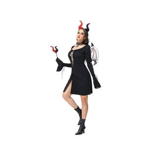 <span class=keywords><strong>Disfraz</strong></span> de Bruja <span class=keywords><strong>Sexy</strong></span> para Halloween 2026, <span class=keywords><strong>Disfraz</strong></span> de Diablo con Tiras, Cosplay para Mujer, Actuación en Escenario, Fiesta, Juego de Roles - Product Image 3