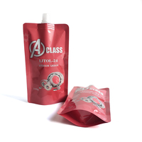 Pochette Doypack personnalisée avec bec verseur pour emballage de jus et de boissons liquides, sans BPA, qualité alimentaire, refermable avec bouchon
