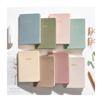Carnet de notes de poche A6 personnalisé en cuir PU souple avec reliure cousue, idéal pour les cadeaux d'affaires, les événements promotionnels, les clients et l'usage personnel