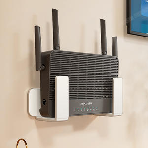 ชั้นวางเราเตอร์ติดผนัง Netcore แบบแข็งแรง ไม่ต้องเจาะผนัง สำหรับจัดเก็บของใช้ในบ้าน สำนักงาน ห้องนอน หรือวางทีวี - Product Image 4