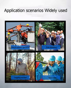 Câble d'alimentation électrique du bateau marin 220V d'industrie lourde tirant le treuil - Product Image 5