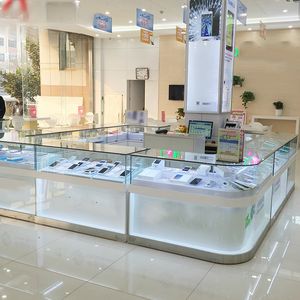 Diseño de Mostrador de Caja para Tienda de Telefonía Móvil, Decoración Interior de Tienda de Telefonía Móvil, Diseño de Muebles - Product Image 2