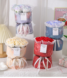 Nouvelle Arrivée Bouquet de Roses Artificielles Parfumées en Savon – Cadeau Idéal pour la Saint-Valentin, Anniversaire de Petite Amie et Déclaration d'Amour - Product Image 4