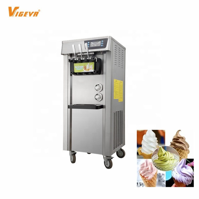 Hot Selling Energy Saving Commercial Ice Maker Easy Cleaning Multiple Valves Optional Small Soft Ice Cream Machine