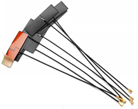 Antenne RF interne omnidirectionnelle FPC polarisée verticalement 2,4 G 15 dBi avec connecteur pour LoRa LPWAN IoT, fréquence personnalisée, personnalisation OEM complète