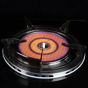 ABLE High Quality Electric Double Burner Infrared Gas Stove