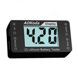 AOKoda 041 1S Testeur de batterie au lithium 1S Affichage 4 Interfaces pour batterie LiPo LiHv Life - Product Image 2