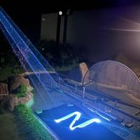 Projecteur laser de Noël extérieur 30 watts, effet de spectacle de faisceau laser avec ILDA DMX512 pour spectacle de stade de football