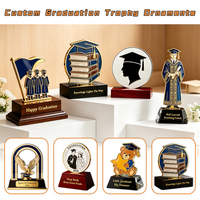 Trophées de Remise de Diplôme Personnalisés en Métal – Coupes de Récompense pour les Précédents Académiques – Souvenirs en Alliage – Service Commercial Fiable