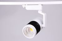 Projecteur à tête mobile réglable haute luminosité en aluminium 10W 18W 30W 50W sans stroboscope LED Track Light