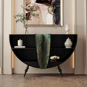 Mobile Vintage di Lusso in Legno per Soggiorno, Sala da Pranzo, Ingresso e Corridoio, Armadio Multiuso di Grande Capacità ed Ecologico - Product Image 6