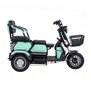 Tricycle électrique personnalisable en couleur, 1000W 60V, 3 roues, pour passagers, type rickshaw/tuk-tuk, à vendre - Product Image 3