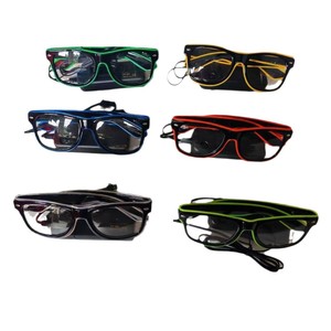 Gafas Luminosas con Tecnología LED Inspiradas en <span class=keywords><strong>Ray</strong></span>-<span class=keywords><strong>Ban</strong></span> para Fiestas de Halloween, Bares, Discotecas, Escenarios y Conciertos - Product Image 5