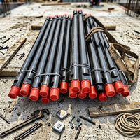 Tige de forage à fond de trou 3m QZJ100B, accessoires d'outillage de forage noirs soudés par friction, fabrication de qualité supérieure