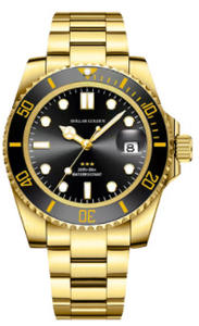 Orologio Meccanico da <span class=keywords><strong>Uomo</strong></span> di Alta Gamma in Acciaio Inossidabile con Quadrante Analogico Luminoso, Resistente all'Acqua 30M, Funzione Calendario - Product Image 6