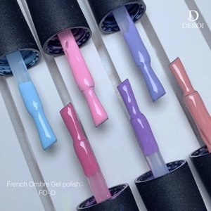 Deroi Chuyên Nghiệp Nail Art Sản Phẩm Uv Gel Nhựa Tự Nhiên Màu Tinh Khiết Uv Gel Polish 6 Colors Gellish Nail <span class=keywords><strong>Golish</strong></span> Gel Uv - Product Image 6