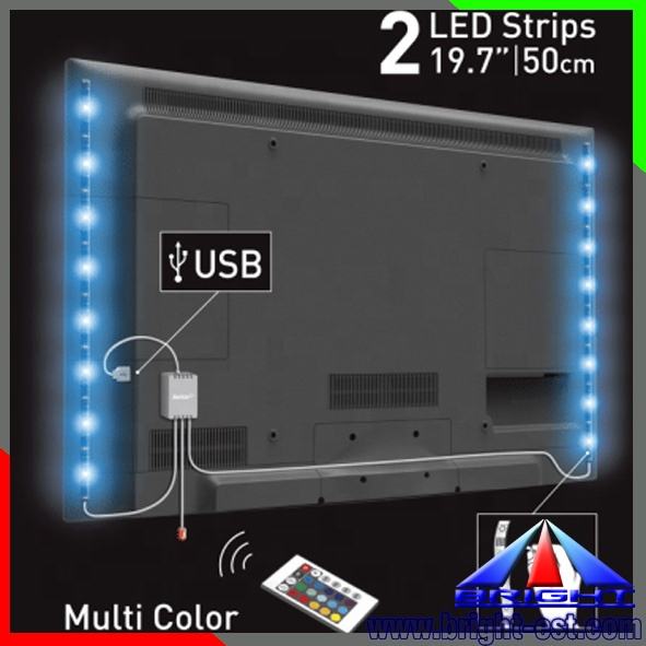 Striscia LED Retroilluminazione TV 56-75 Pollici - 4 Metri - Controllo App E Telecomando - Colori RGB - Foto 14