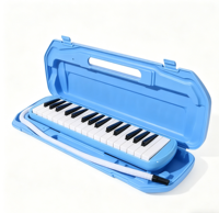 37-Key Resin Melodica Piano Keyboard with Hard Case Portable Mouth Organ for Kids & Music Beginners Model X001-1 (China)