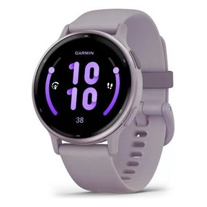 Montre connectée <span class=keywords><strong>Garmin</strong></span> <span class=keywords><strong>Vivoactive</strong></span> 5 Orchid Metallic 42 mm AMOLED avec GPS et surveillance de la fréquence cardiaque - Product Image 1