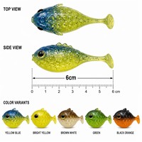 Leurre de pêche souple Bubble Fish