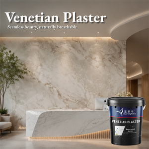 Revestimiento de Yeso <span class=keywords><strong>Veneciano</strong></span> para Interiores con Efecto Mármol, Transpirable, Ecológico y Suave, Venta al Por Mayor de Strength Factory - Product Image 1