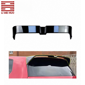 Aileron de coffre arrière noir brillant en ABS pour <span class=keywords><strong>Volkswagen</strong></span> Golf MK7/7.5 GTI/R 2013-2019 – Kit carrosserie de remplacement - Product Image 1