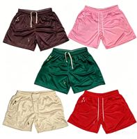 Shorts en maille 100 % polyester pour femme, de qualité supérieure, respirants, écologiques, à imprimé numérique, élastiques et à séchage rapide, pour la vente en gros.