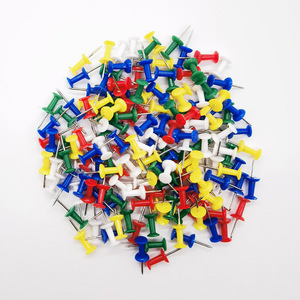 Thumb Tack 8mm Plastic Circular H-Shaped Nail For Felt Board Corkboard Photo Wall - Product Image 3