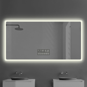Espejo de Baño LED Rectangular Moderno y Minimalista con Esquinas Suaves, Retroiluminación y Control Táctil para Tocador de Hotel, Venta al por Mayor - Product Image 5