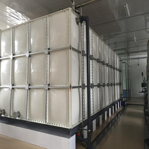 Réservoir d'eau en fibre de verre assemblé sur mesure pour la lutte contre les incendies et l'irrigation agricole avec garantie de 4 ans - Product Image 5